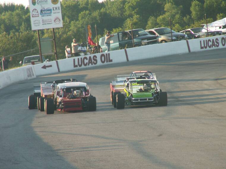 Lined up for the start